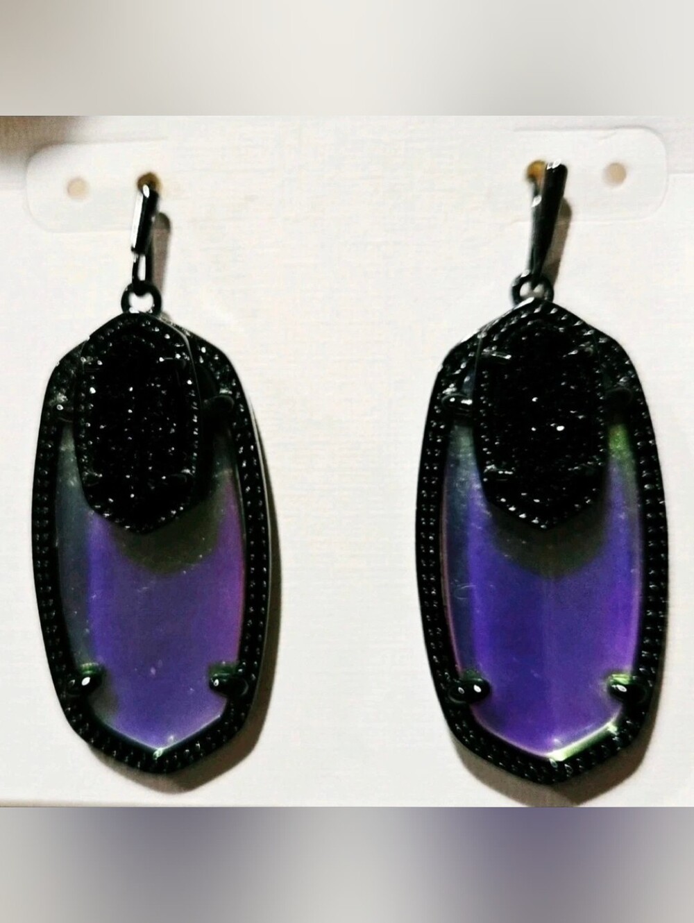 Kendra Scott Gunmetal Emmy Earrings